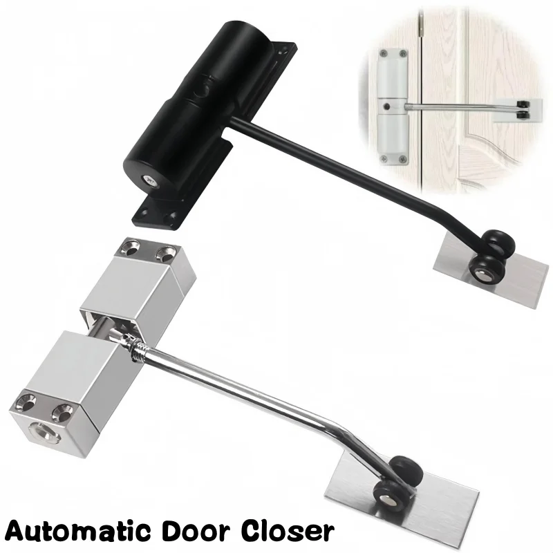 Door Closer Safety Automatic Spring Adjustable