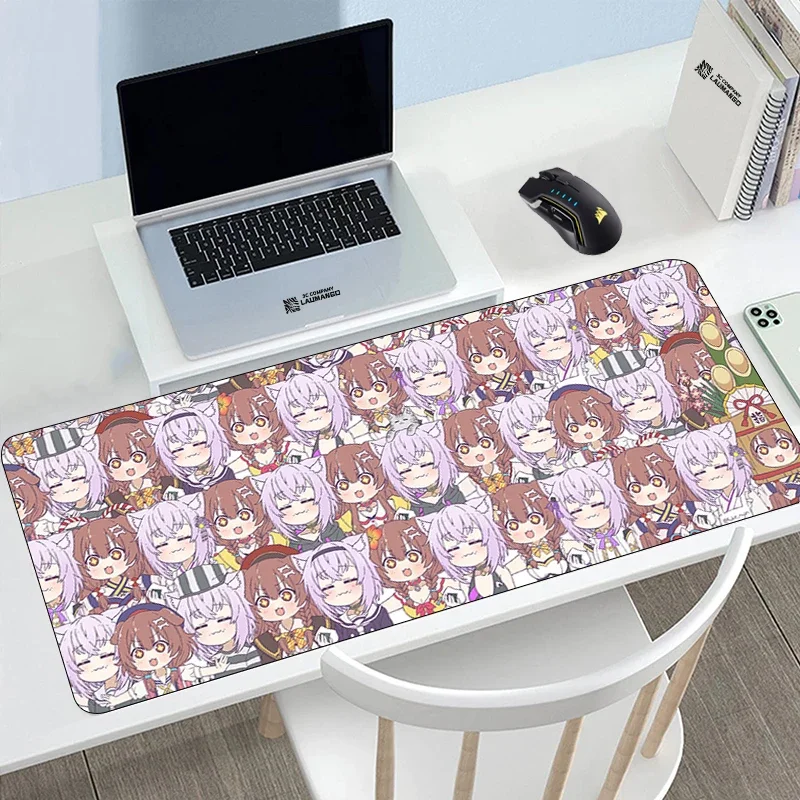 

Keyboard Mouse Pad Hololive Pc Gaming Computer Mat Large Office Carpet Cute Anime Gamers Decoracion Gamer Cabinet Ковер Mousepad