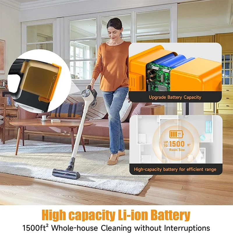 for Lg Cordzero Vacuum Cleaner Battery Replacement A9 P9 A9S Cordless Vacuum Cle