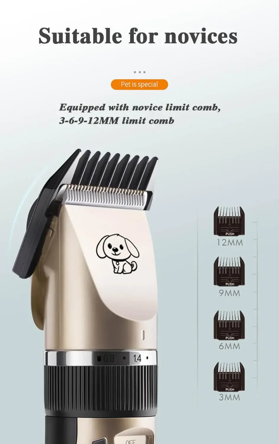 Dog Clippers Low-noise Pet Grooming Tool Cat Animal Hair Cutter Trimmer hair trimmer pet clipper dog hair trimmer pet hair trimmer dog clipper
