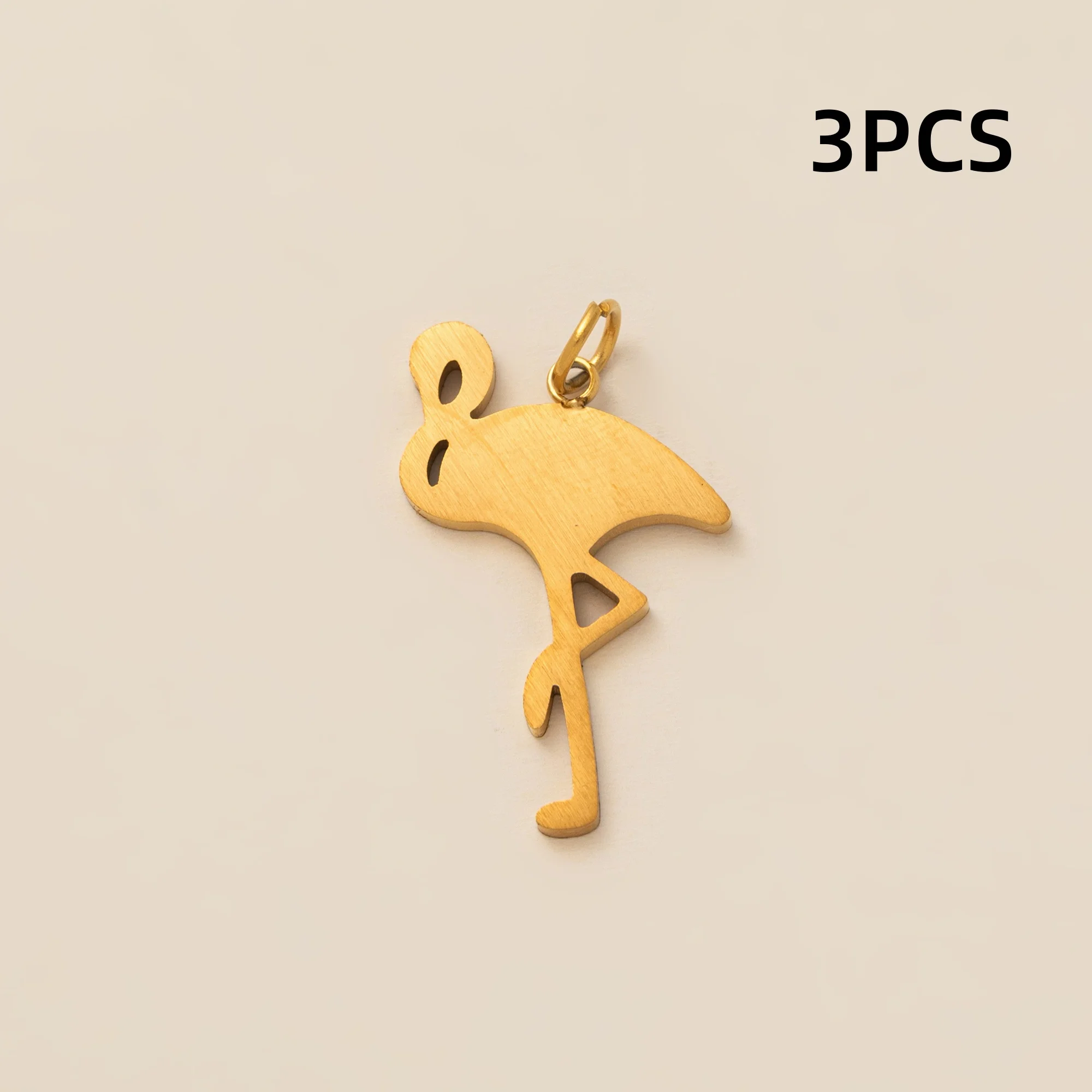3 Stück Modische und beliebte Tier-Serie Anhänger mit Elefant, Schlange, Schmetterling und Kranich zum Selbermachen für Schmuck – Detail 5