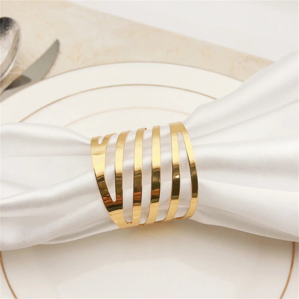 Napkin Rings Christmas Decoration Wedding Centerpieces for Tables Table Holder Birthday Struggle Luxury Napkins Accessories, christmas napkin holder