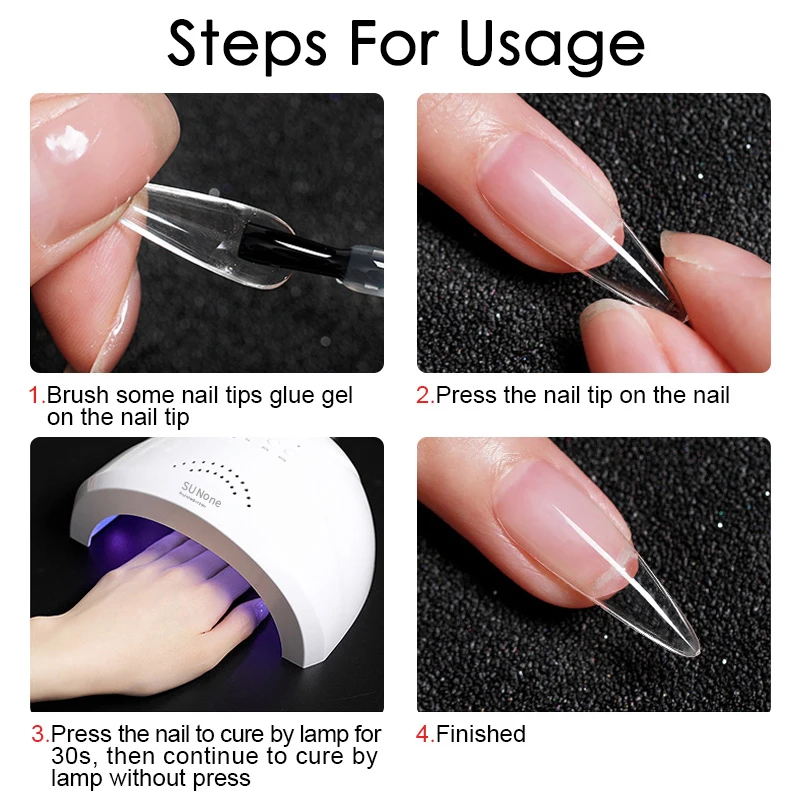 OXXI False Nail Glue Gel Polish 15ml Semi-permanent Fake Nails with Glue Gellac Manicure Tips Hybrid Varnish uv led Gels Lacquer 4