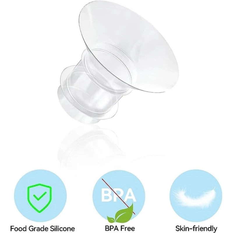 Flange Inserts 15/17/19/21mm Compatible with TSRETE Medela Momcozy S9/S9Pro/S12/S12Pro Wearable Breast Pump accessories