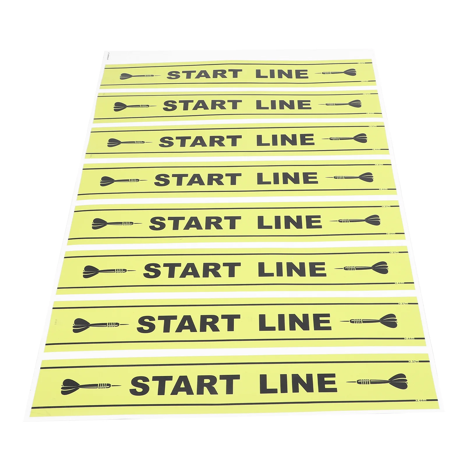 

1 Sheet Dart Game Dart Throw Notice Marker Dart Game Floor Marker Dart Game