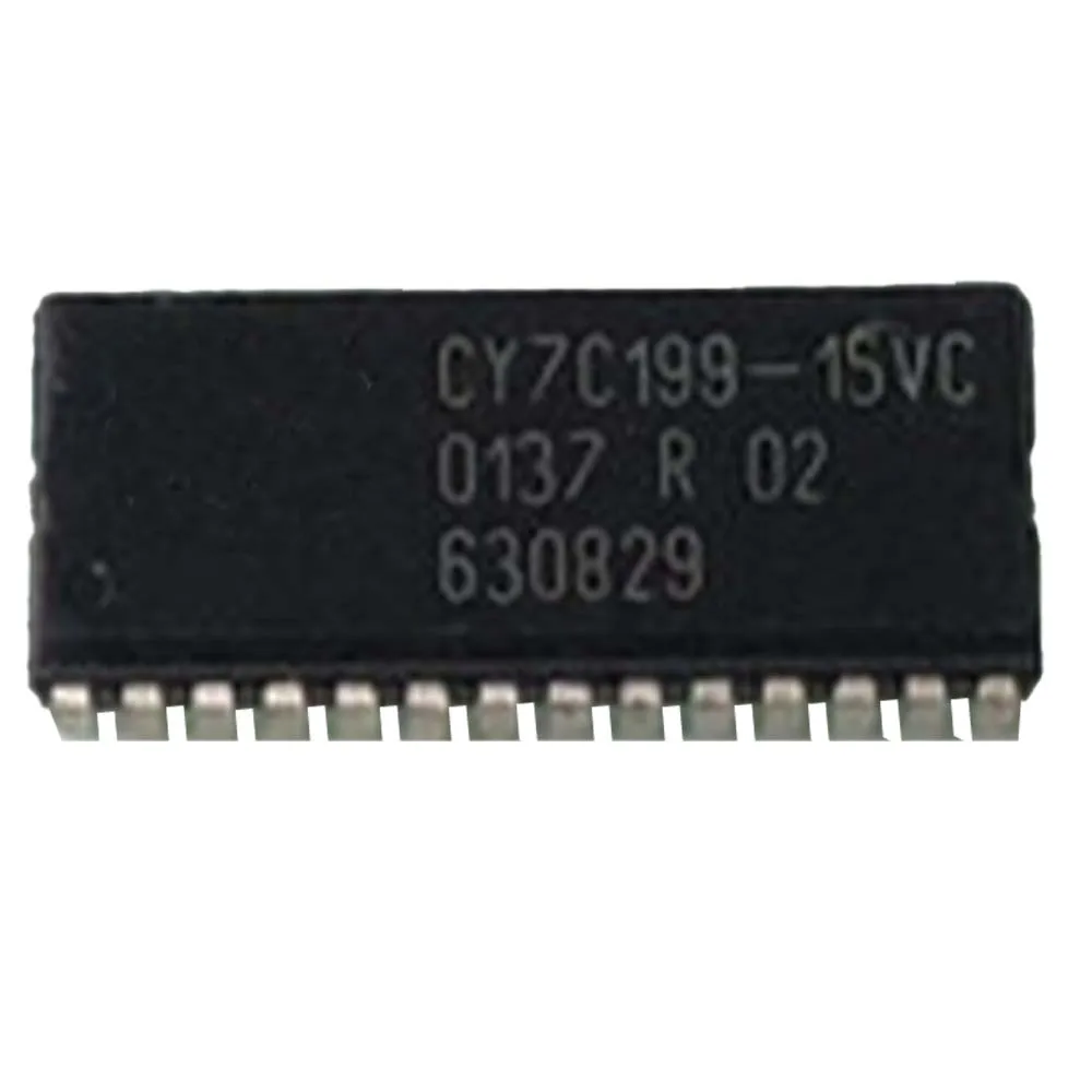 

5 PCS CY7C199-15VC SOJ-28 32K x 8 Static RAM Integrated Circuits