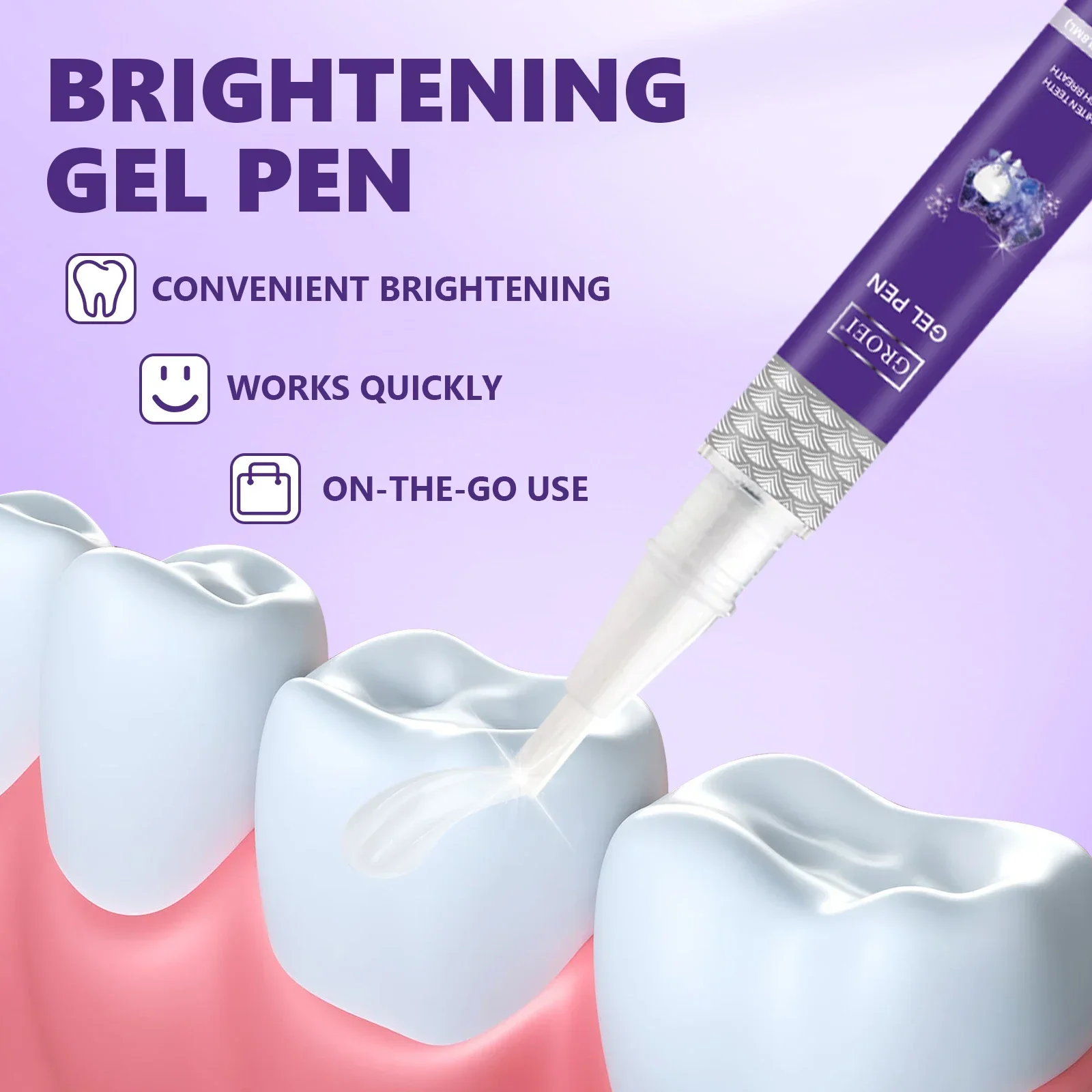 Stylo gel de blanchiment dentaire pour un élimination en profondeur des — free download