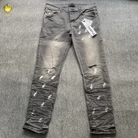 2025 High Street Casual Jeans Pants Men Woman Fashion Retro Best Quality Hip Hop Classic Washed Hole Old Trousers 1