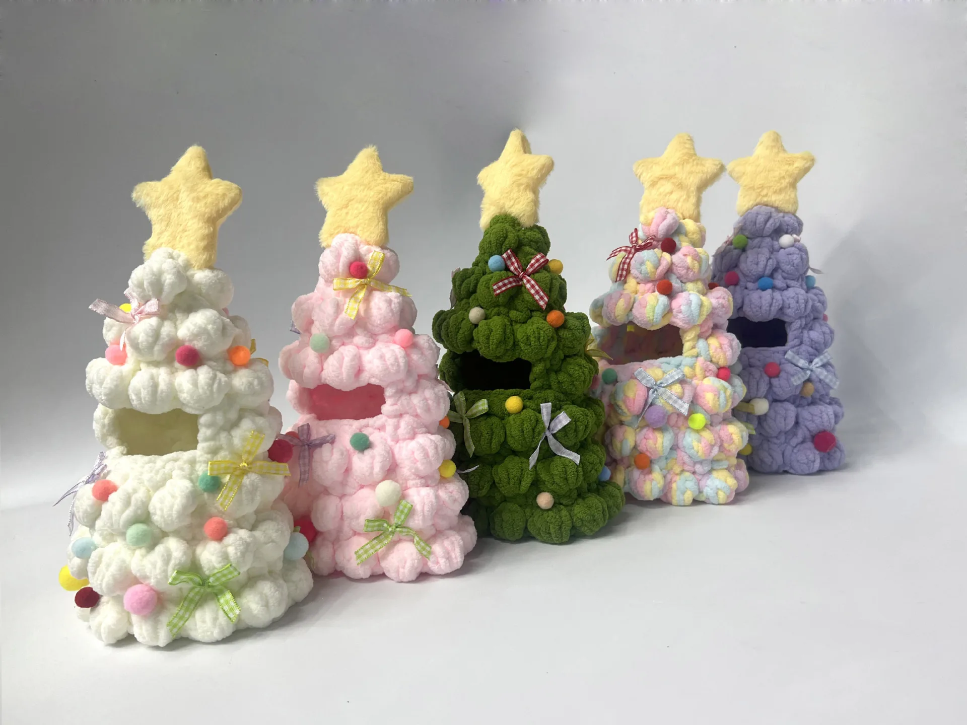 Labubu Christmas Tree Plush House – Holiday Accessories Series