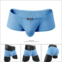 Simple, solid color, new thin Modal boxers, low waist and light boxers AD741 1