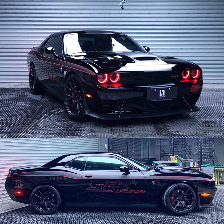 New Custom Car Stickers FOR Ford Dodge Challenger DODGE