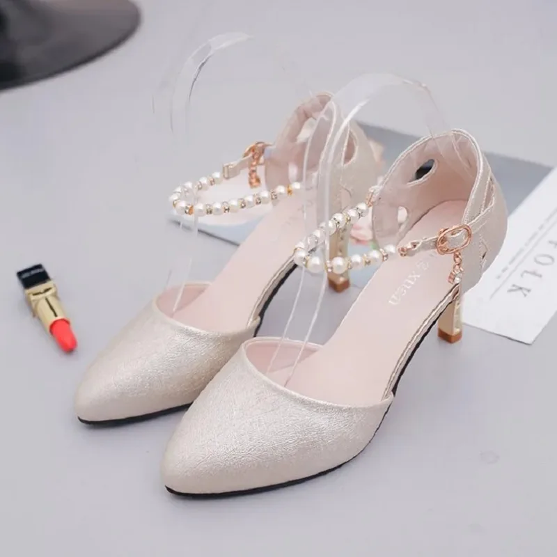 58300円→❣️Mame Cording Embroidery Heels Cording Embroidery Sling Back Heels - black - Mame Kurogouchi