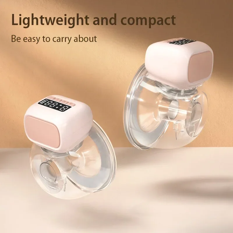 Electric Breast Pump Wearable Automatic Massage All-in-one Hands-free Breast Pump Collector Portable and Safe