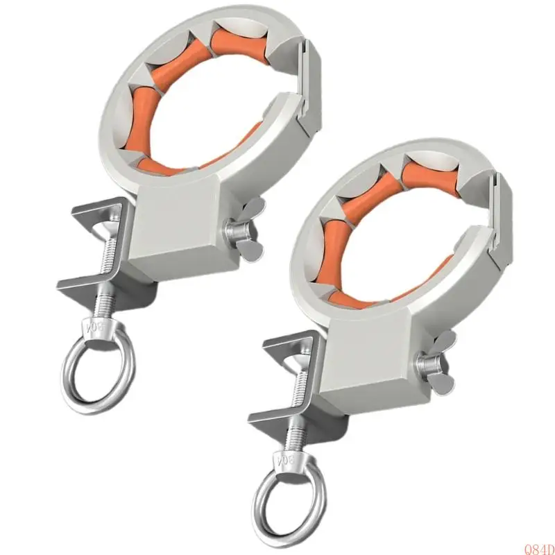 Q84D 65mm 대형 오프닝 브리지 케이블 부드러운 스핀들 롤러 및 330도 조절 가능한 강력한 강철 클램프가 있는 도구를 당기는 도구