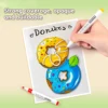 36/48/60 Color Marker Pen Waterproof Single Head Acrylic Pen Art  Painting Graffiti Watercolor Pen Korean Stationery Supplies 6