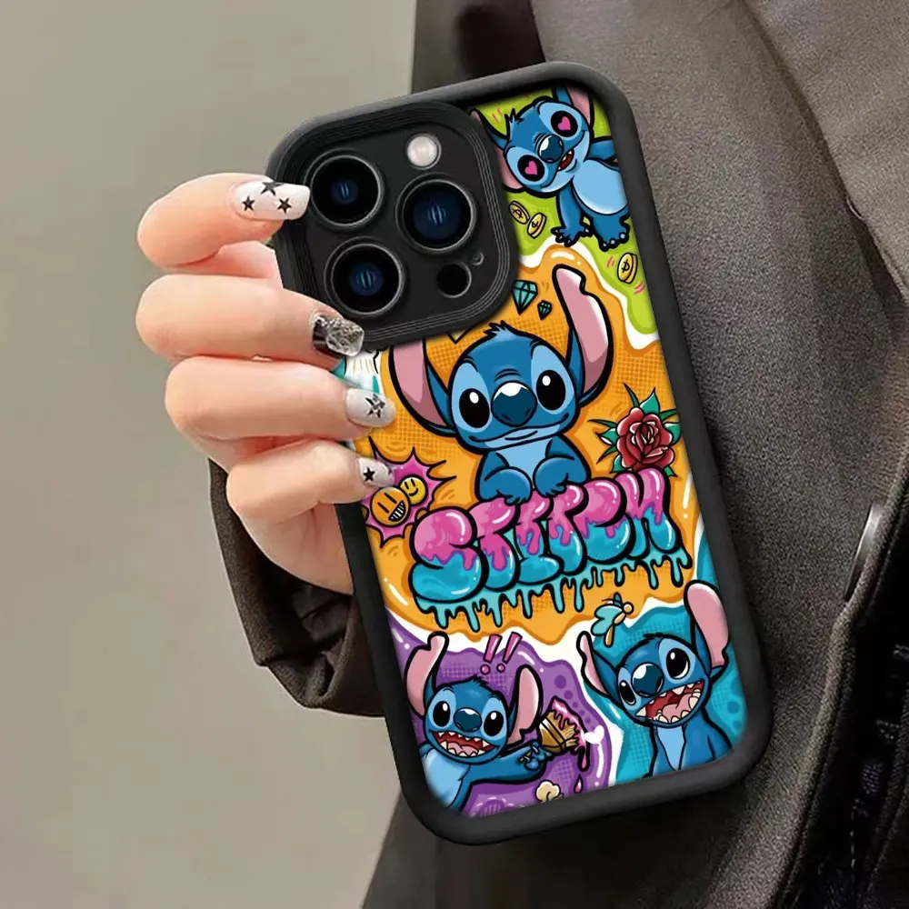 Cartoon Disney Lilo Stitch Phone Case For Samsung Galaxy S24