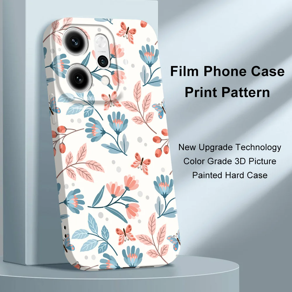 Vibrant Floral Design Phone Case | Durable Hard Cover
