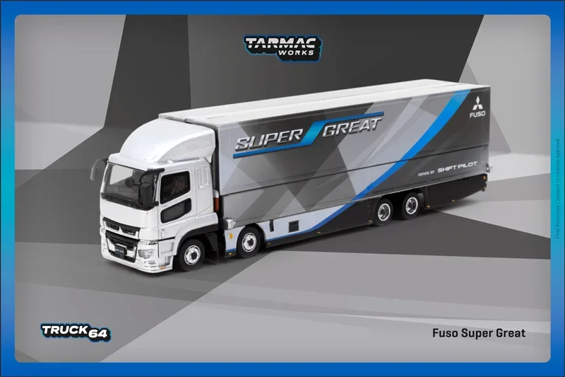 

Tarmac Works 1:64 Fuso Super Great Diecast Model Car