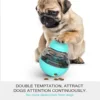 Interactive IQ Puzzle Ball Food Dispenser Automatic Training Toy for Pets Sustainable Rubber Dog Feeder Funny Style