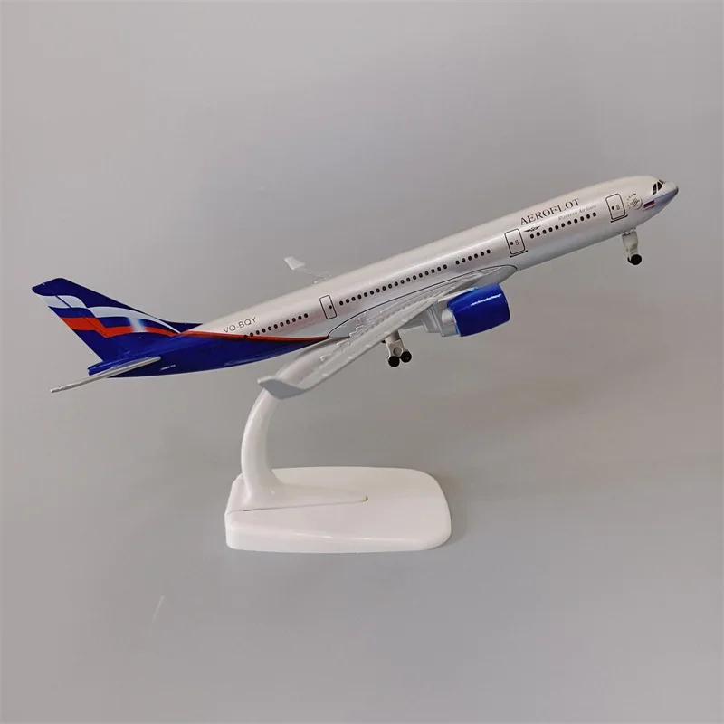 

20cm Alloy Metal Air Russia Air Aeroflot Russian Airbus 330 A330 Airlines Airways Airplane Model Plane Model Diecast Aircraft