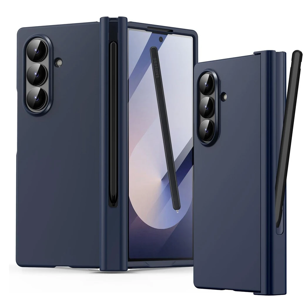 Enhanced Protective Case with S Pen Holder and Screen Protector