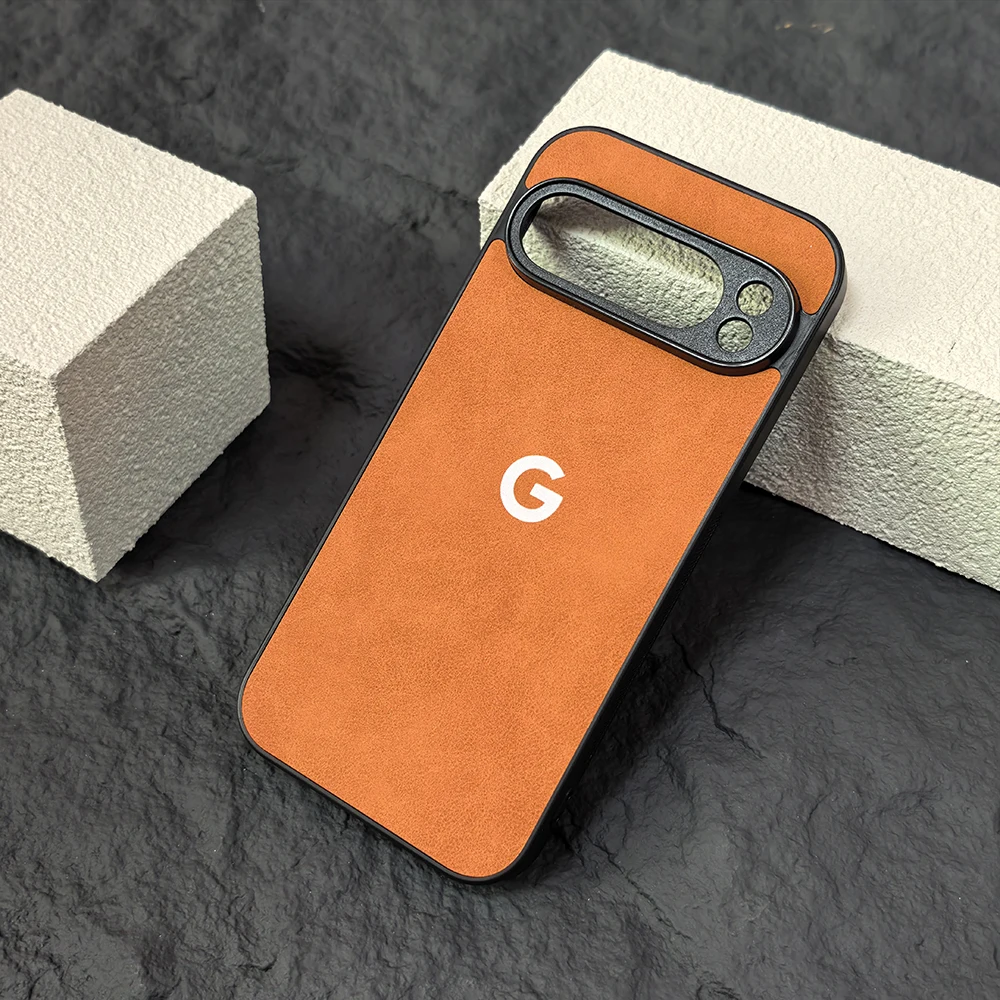 Luxurious Anti-Slip Sheepskin Flannel Phone Case - Soft PU Shockproof Protective Cover