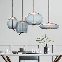 Minimalist Nordic Glass LED Pendant Light 1