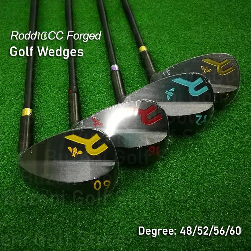 

Brand New Golf Clubs Reddio Little Bee colorful CCFORGED wedges Black 48 50 52 56 58Degrees Ferrules and grips are optional
