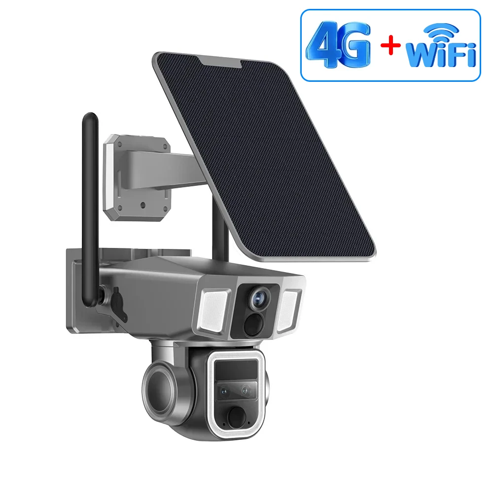 كاميرا Securexpert 12MP 6K 10X Zoom مزدوجة الشاشة...