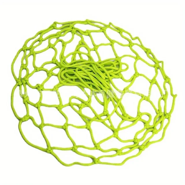 50CM Standard Luminous Basketball Net Green Fluorescent Basketball Net Self Luminous Children's Basketball Frame Net 1PC 6