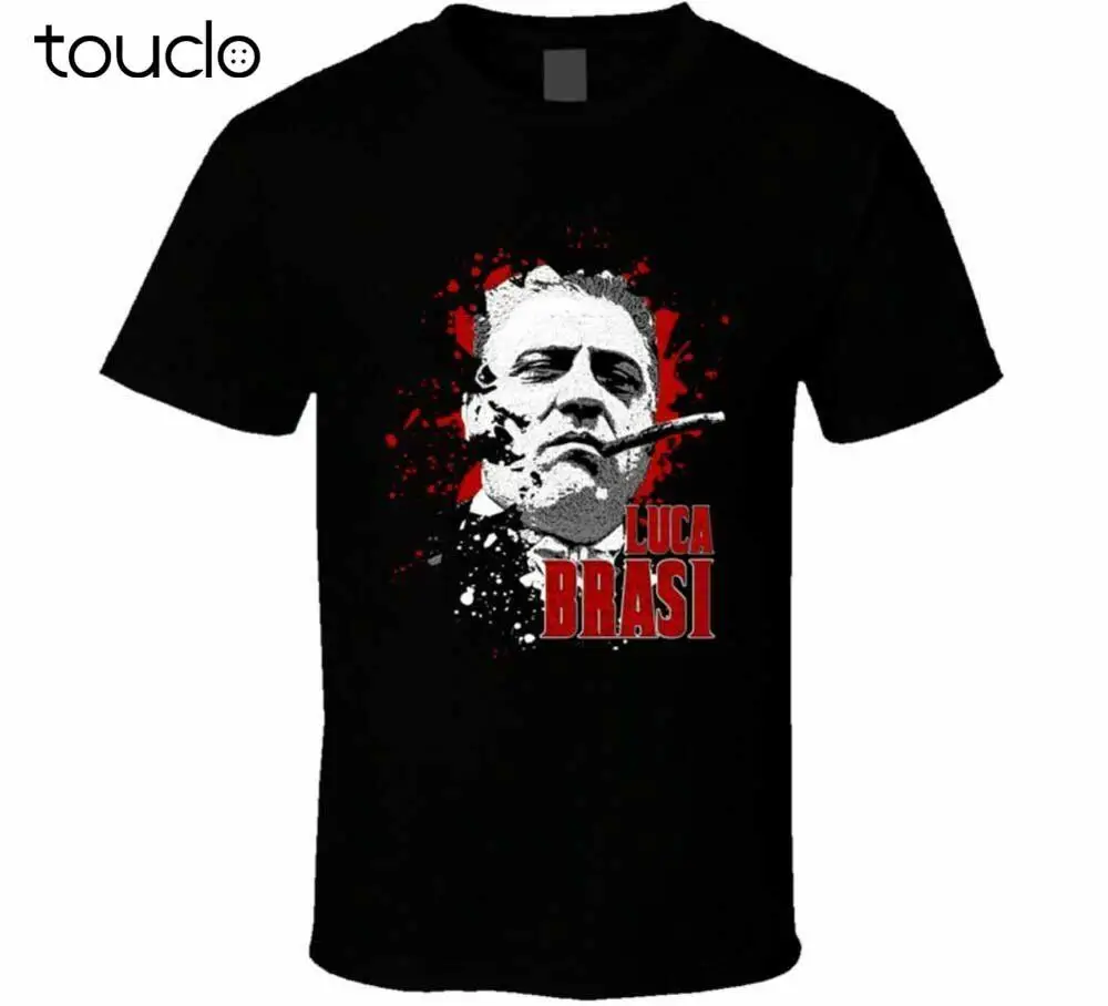 

New Luca Brasi Godfather Corleone Gangster Black T Shirt Size S-2Xl Free Shipping Unisex T-Shirt S-5Xl Xs-5Xl Custom Gift