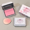 French sweetheart soft mist blush, low saturation, pure desire, Korean make-up, make-up, rouge, makeup 1