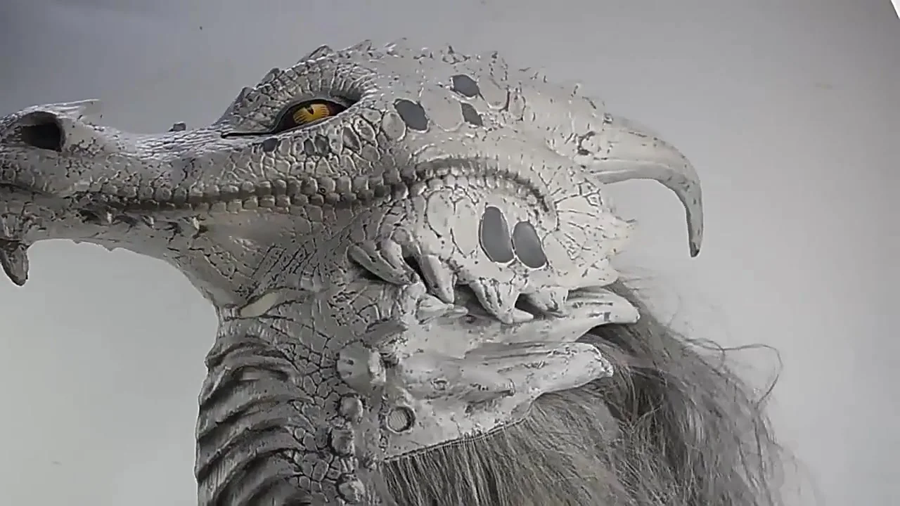 【貴重】MASCHERA DRAGONHEADS DRAGONTAILS Dreamworks Dragons How To Train Your Dragon, Electronic