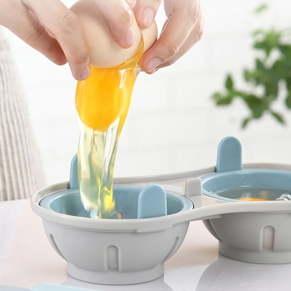Cocedor de huevos escalfados para microondas, olla de huevos escalfados con  taza medidora, apto para lavavajillas, sin BPA, máquina de huevos – Yaxa  Store