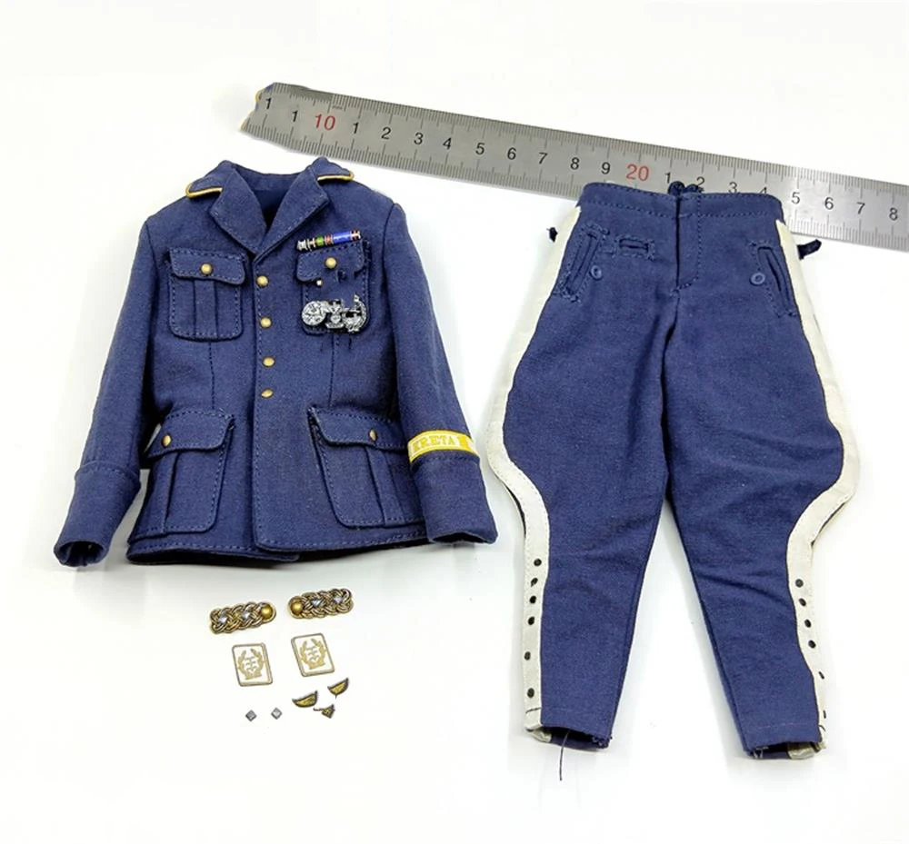 

DID D80147 3R GM644 Scale 1/6 General Army Force Officer Battle Uniform Coat Pant Model Suit Usual 12inch Body Doll