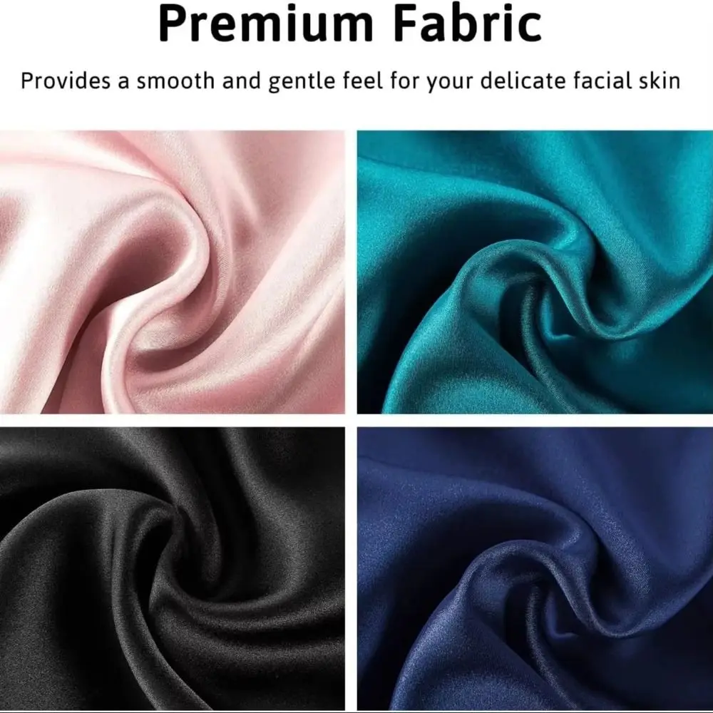 New  Silk Sleeping Mask Eyepatch Adjustable Headband Soft Blocking Light Eyemask Comfortable Eyeshade Patch Sleeping Aid