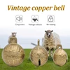 1Pc Sheep Pet Dog Copper Bells Animal Identification Feeding Device Farm Livestock Grazing Bells Pet Supplies