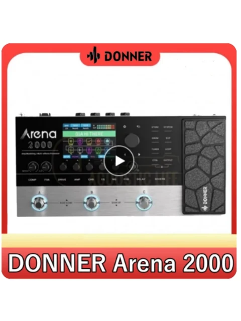 Donner Arena 2000 Multi-Effect Guitar Pedal Donner Arena 2000 Multi-Effect Guitar Pedal