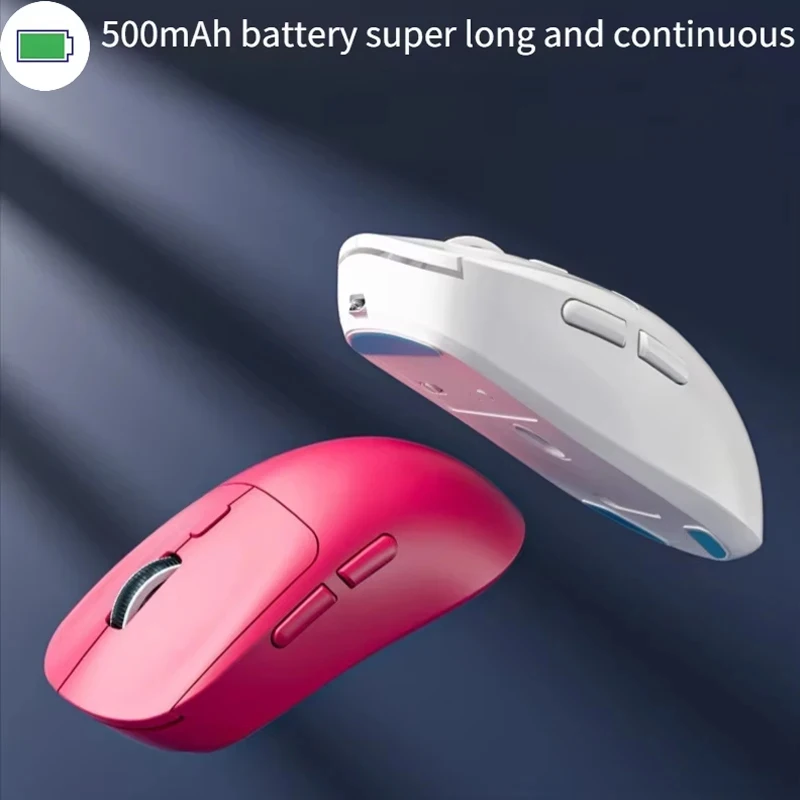 모델 348 트라이 모드 무선 마우스 블루투스 2.4G 유선 충전식 무소음 인체공학적 게이밍 오피스 마우스(PC 노트북 태블릿용)