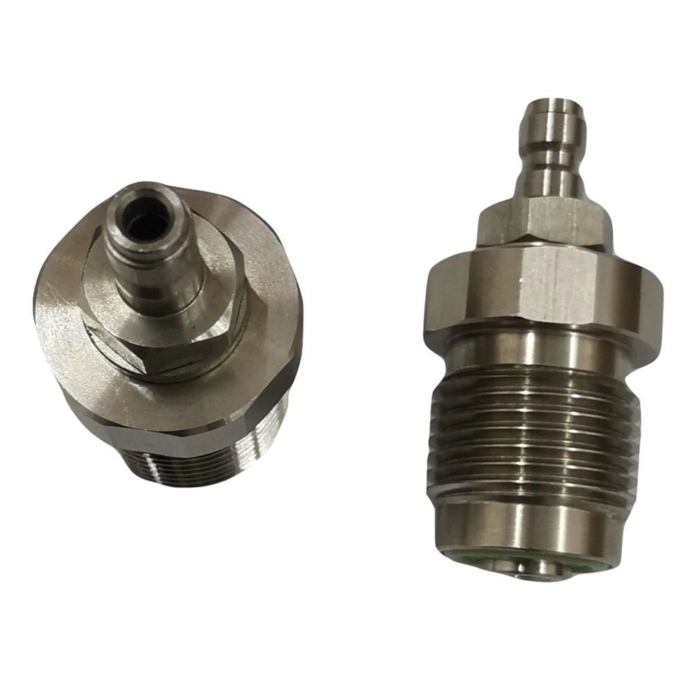 DIN G5/8 Thread Convert To 8mm Fill Nipple Quick Fitting Adaptor For PCP Tank Valve
