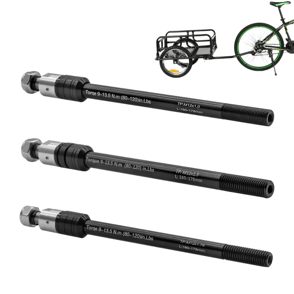 Remorque de vélo à axe traversant 160-178mm