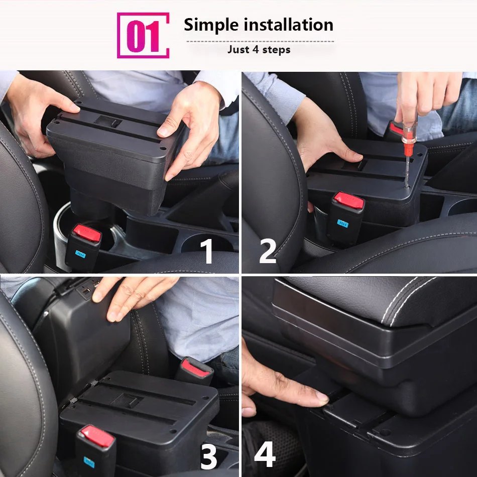 Coussin Accoudoir Central Pour Nissan Micra V (K14) 2016-2025 - Confort & Protection