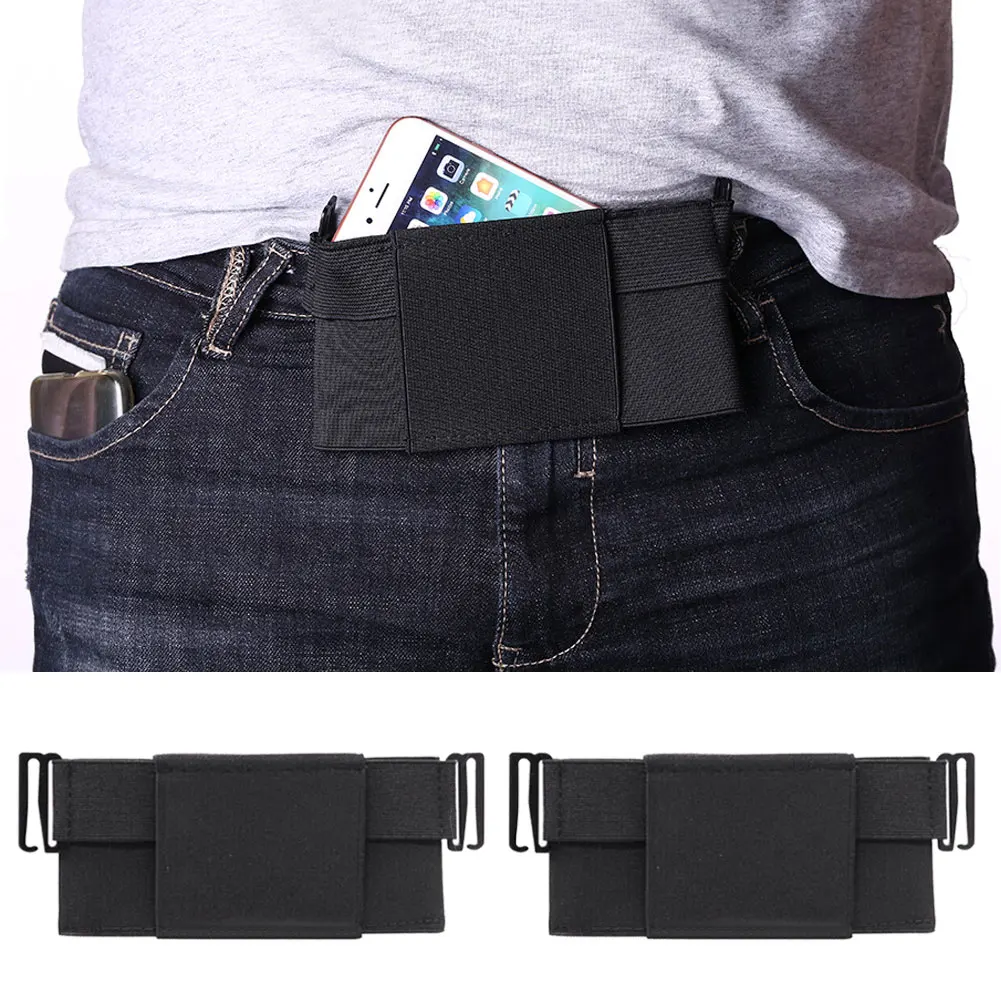 

Portable Invisible Travel Wallet Waist Packs Bag Mini Pouch for Key Card Phone Sports Outdoor Security Wallet Phone Fanny Purse