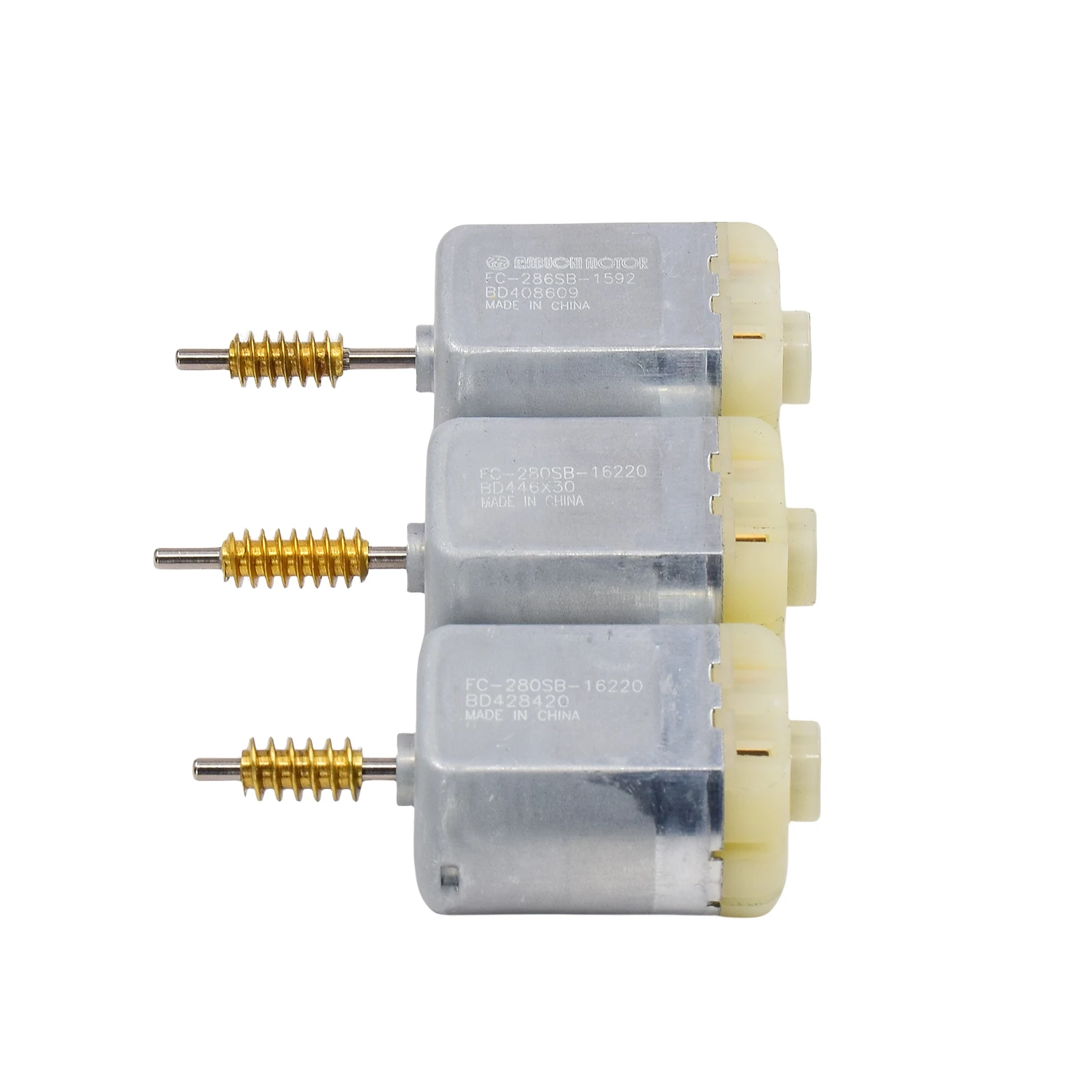 마이크로 금속 황동 웜 기어 자동차 잠금 액추에이터, 백미러 폴딩 모터, 18mm..