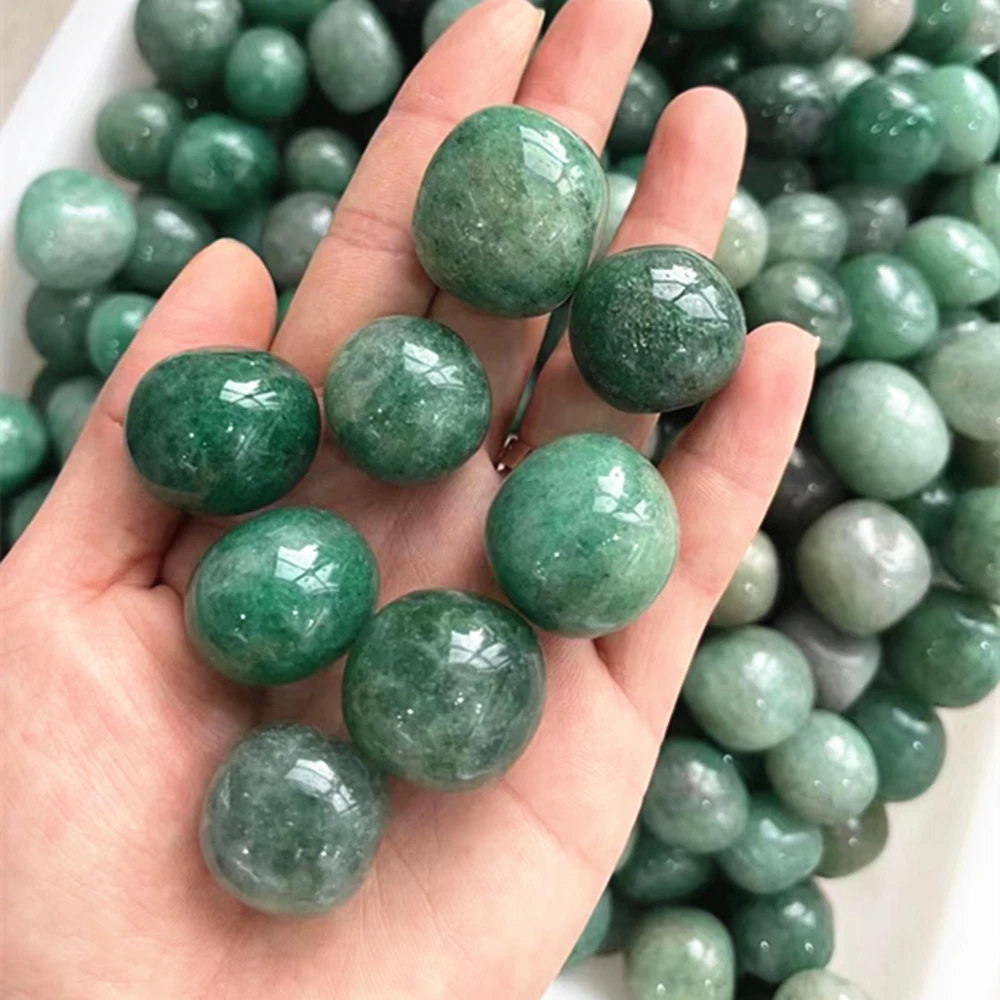 

Natural Crystals And Stones Carved Gemstone Quartz Green Strawberry Crystal Tumbled Stones Healing Stones Decorative Stones For