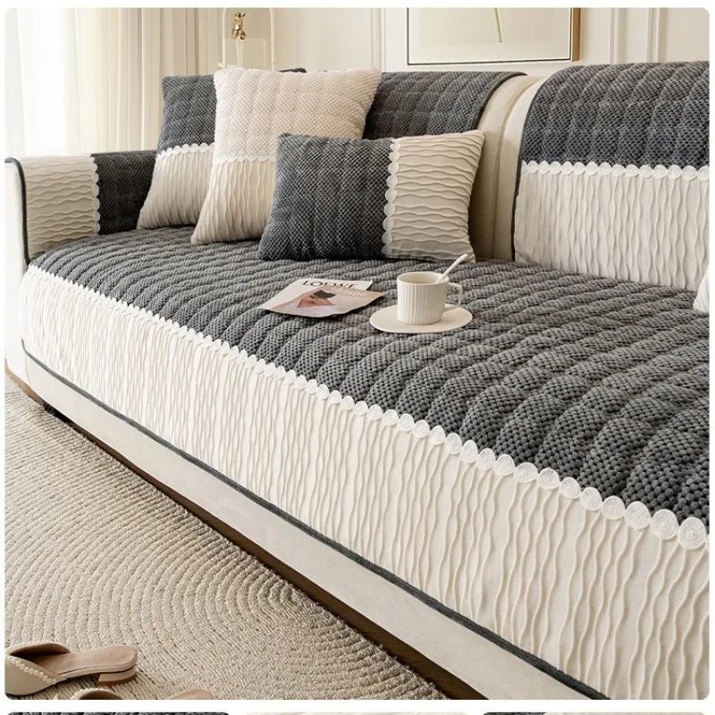 Soft and Cozy Sofa Cover That Is Stain-Resistant Non-Slip Pet-Friendly Perfect for Home Decor and Protecting Furniture