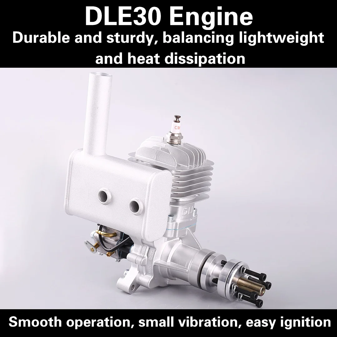 DLE30 30cc DLE GAS Engine For RC Airplane Fixed Wing Model Single ...