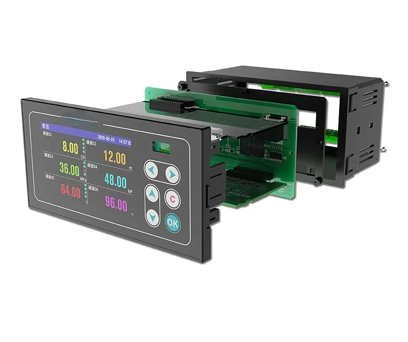 

Multi-Channel Paperless Recorder Flow Pressure Power Multi-Channel Temperature Patrol Instrument Color Screen