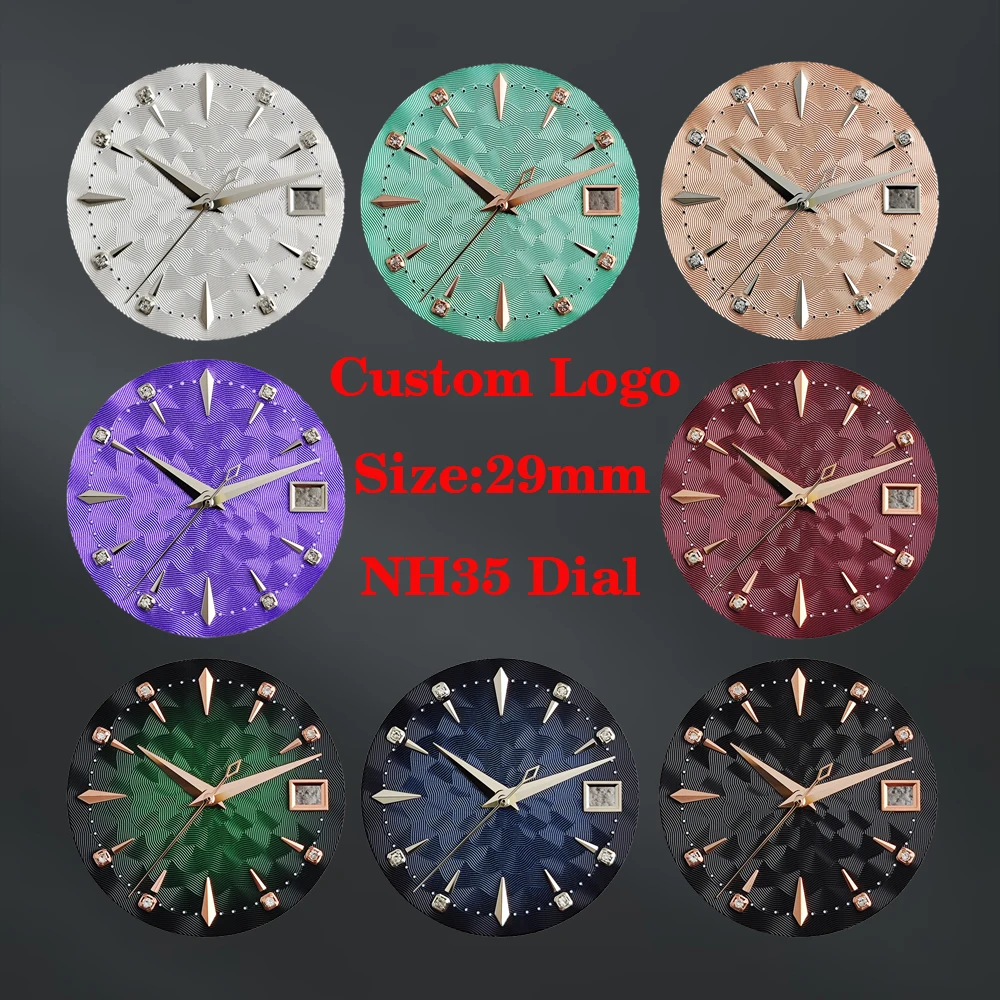 Customized Logo Cocktail Dial 29mm Improved Watch Accessory