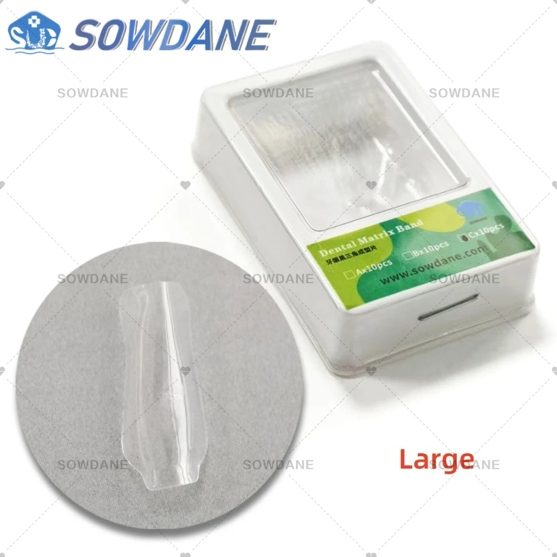 Bandes Matrices Dentaires Proximales Antérieures Polyester - Lot RWBATT